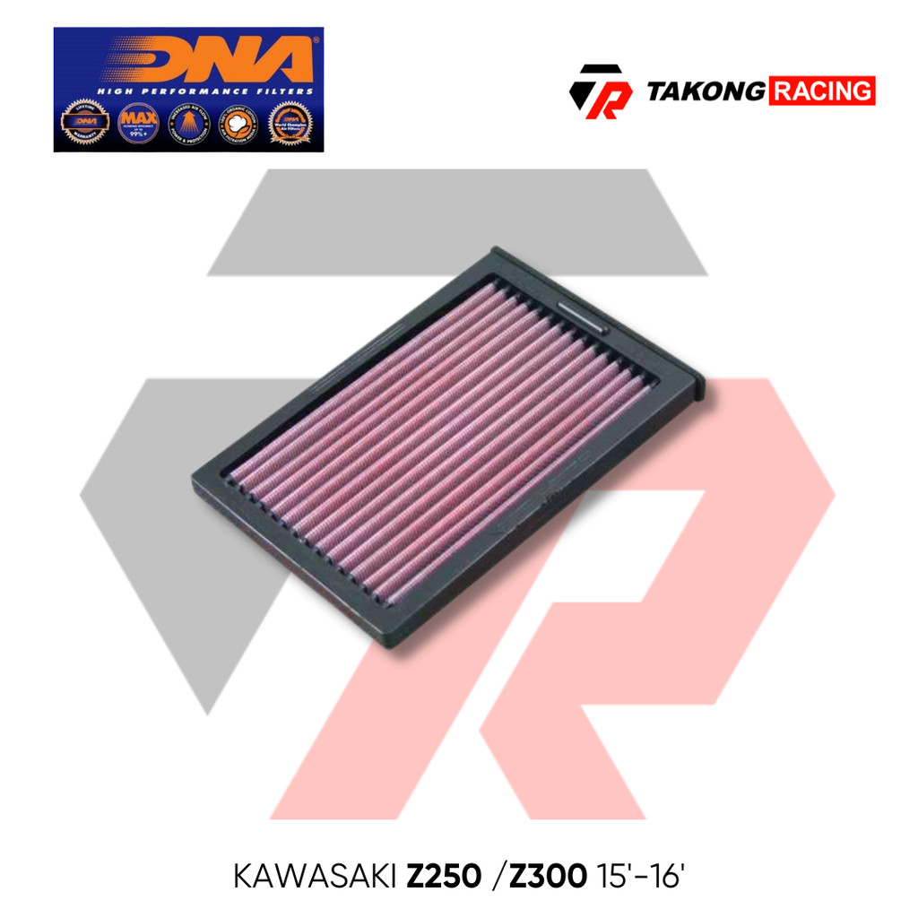 กรองอากาศ DNA - Kawasaki Z250 / Z300