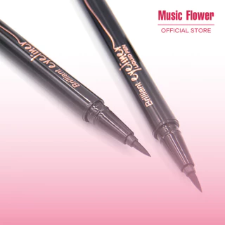 [Music Flower] BRILLIANT LIQUID EYELINER PEN บริลเลียนท์ ลิควิค อายไลเนอร์ เพน กันน้ำ24ชม.