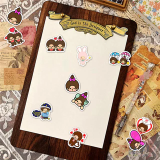 110ชิ้น/ชุด ★★★ สติ๊กเกอร์คู่มือไดอารี่ขนาดเล็ก M.onchhichi Q-1 ★★★ Diy แฟชั่นสมุดภาพอัลบั้มตกแต่งสติ๊กเกอร์สติ๊กเกอร์ (ขนาด:2~3ซม.)