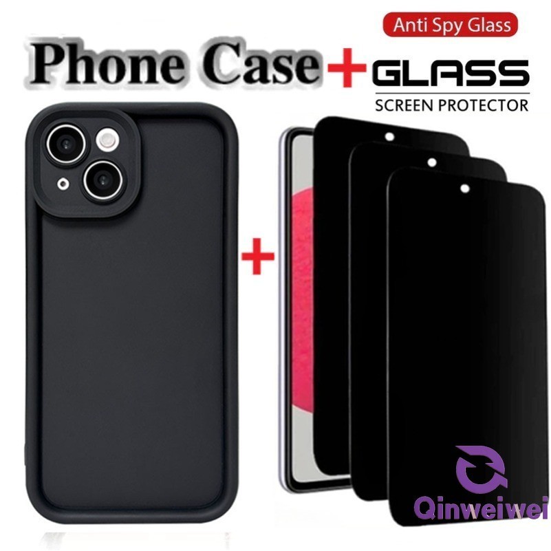 2in1 เคสโทรศัพท์ + nti Spy ความเป็นส่วนตัว T Realme C63 C61 C53 C55 C51 C67 C65 C35 C30 C30S C25 C17