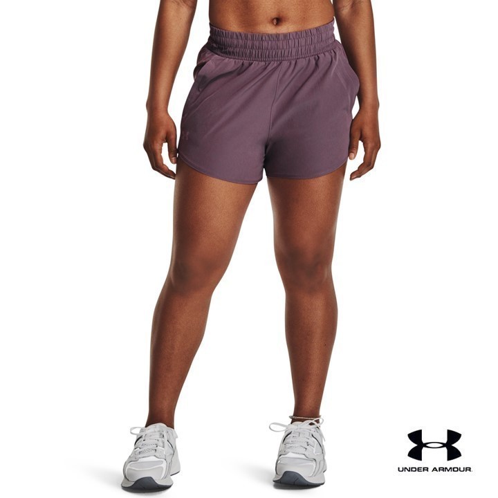 Under Armour กางเกงขาสั้น UA Flex Woven 3" สำหรับผู้หญิง