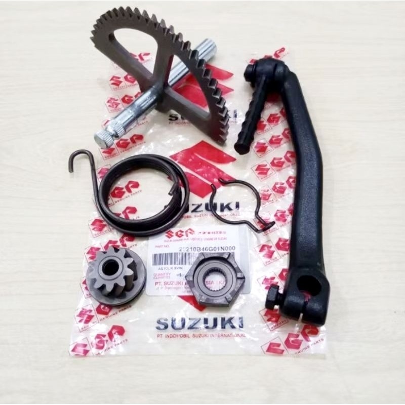 แพคเกจที่สมบูรณ์ของ SPIN 125 SKYWAVE HAYATE SELAHAN SPIN + PINION SPIN GEAR + SELAH SPRING + SPIN SE