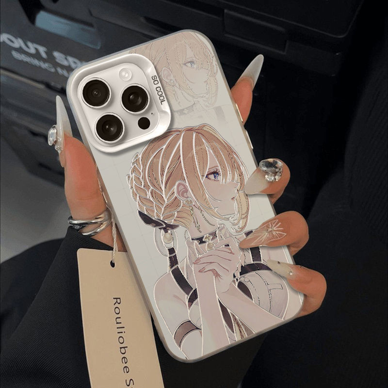 Zenless Zone Zero,Evelyn Chevalier,IMD Case สําหรับ iPhone 16 15 14 13 12 11 promax