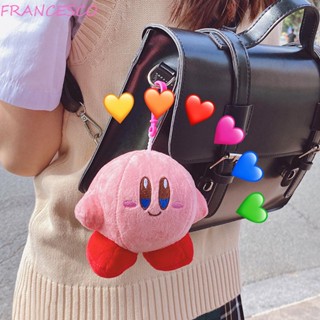 Francesco พวงกุญแจ จี้ตุ๊กตาการ์ตูน Star Kirby ขนาด 10 ซม. ของขวัญวันหยุด ของเล่นสําหรับเด็ก