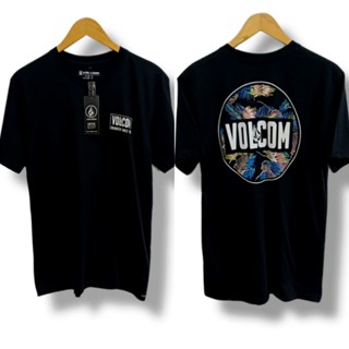 【แขนสั้นยอดนิยม】 👕✨เสื้อยืด พิมพ์ลาย VOLCOM Surf SKATE DISTRO สําหรับผู้ชาย พร้อมส่ง