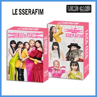 Le SSERAFIM อัลบั้ม UNFORGIVEN GIRLS โฟโต้การ์ด โลโม่การ์ด 30 ชิ้น / กล่อง