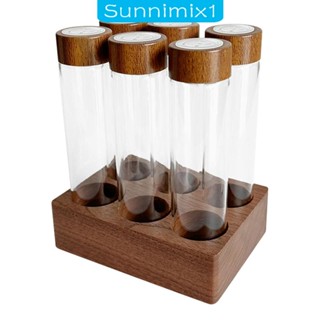 [Sunnimix1] หลอดแก้ว สําหรับเก็บเมล็ดกาแฟ