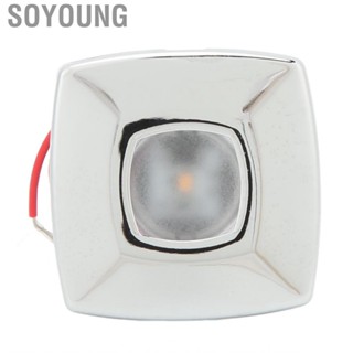 Soyoung Outdoor in Ground Light DC12V 316 Stainless Steel  Stair High Brightness Warm White Lighting for Garden RV Boat