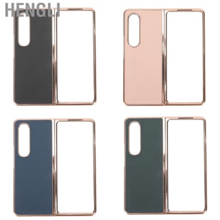 Hengli Phone Protective Cover  Full Protection Case Accurate Cutting Real Leather for Gifts