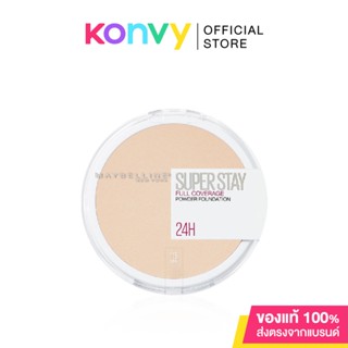 Maybelline New York Superstay Powder Foundation 6g แป้งผสมรองพื้นเนื้อแมท.