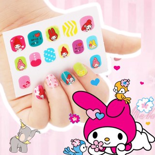 Spot second hair# nail stickers cartoon nail stickers childrens full stickers childrens Princess waterproof nail stickers cute girls nails 8.cc