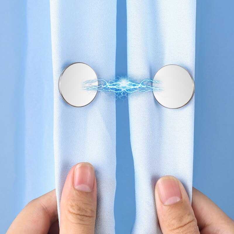 แนะนำ ผ้าม่าน 3/6/10 คู่ คลิป ผ้าม่าน ม่าน ปุ่มแม่เหล็ก เล็บ ฟรี ที่ถอดออกได้ หน้าต่าง ปิด แม่เหล็ก หัวเข็มขัด ปรับได้ อุปกรณ์เสริม ราคาพิเศษ มีเก็บเงินปลายทาง