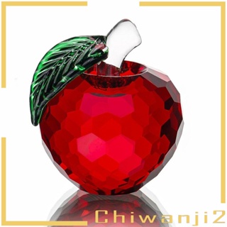 [Chiwanji2] ฟิกเกอร์แก้วคริสตัล รูปปั้นคริสต์มาส สําหรับตกแต่งบ้าน