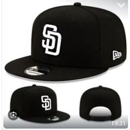 ใหม่ San Diego Padres หมวกกีฬา หมวกกันแดด ปรับได้ อเนกประสงค์ แฟชั่นสําหรับผู้ชาย และผู้หญิง