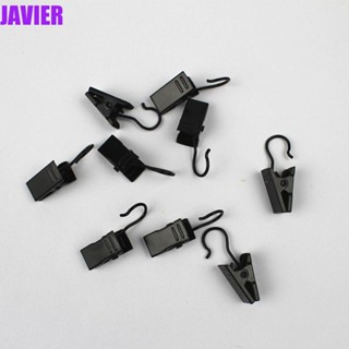Javier คลิปตะขอผ้าม่านอาบน้ํา ทนทาน