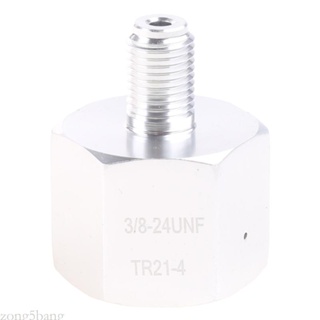 Cylinder CO2 Trapezoidal Thread Adapter Connector TR21-4 Convert to 3/8UNF-24