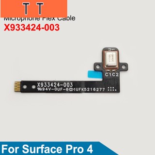  สําหรับ Microsoft Surface Pro 4 Pro4 1724 X933424-003 อะไหล่สายเคเบิ้ลอ่อน ด้านล่างไมโครโฟน