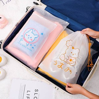 Cartoon Shoes Buggy Bag Cute Portable Drawstring Bag Student Organizing Dormitory Shoe Bag Drawstring Dustproof Shoes Storage fpDQ