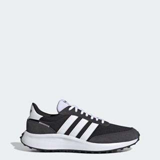 adidas วิ่ง รองเท้าวิ่ง Run 70s Lifestyle ผู้ชาย สีดำ GX3090