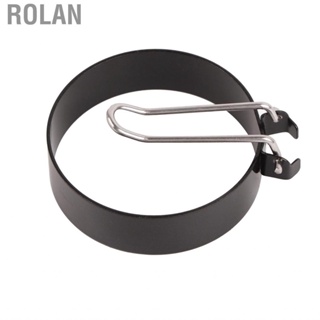 Rolan Stainless Steel Egg Ring Fried Eggs Mold DIY Kitchen Tools Accessory Frying 3.0x0.8in for Baking