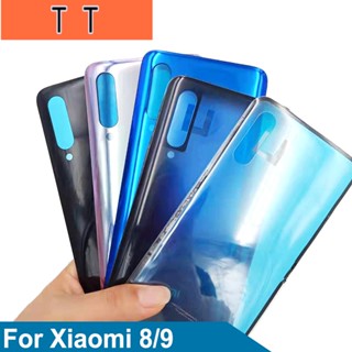  สําหรับ Xiaomi Redmi 9 Mi9 ฝาหลัง ใส ด้านหลัง แบตเตอรี่ ที่อยู่อาศัย อะไหล่เปลี่ยนประตู