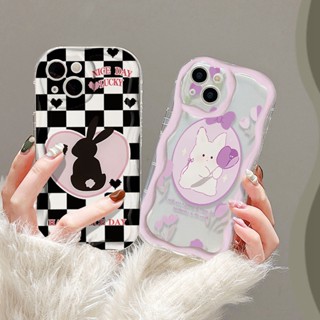 เคสโทรศัพท์มือถือ แบบนิ่ม ลายการ์ตูนกระต่าย และดอกไม้ สําหรับ Realme Narzo 20 30A 50 50A Prime 50i Prime