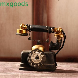 Mxgoods โมเดลโทรศัพท์ เรซิ่น สไตล์ยุโรป สําหรับตกแต่งบ้าน