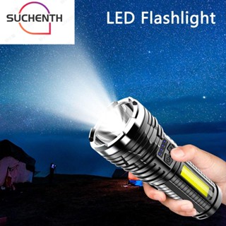 Suchenth ไฟฉาย LED ฉุกเฉิน แบบพกพา อเนกประสงค์