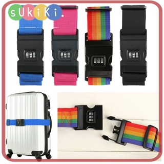 Sukiki สายรัดกระเป๋าเดินทาง ปรับได้ อุปกรณ์เสริม