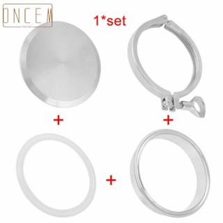 【ONCEMOREAGAIN】Welding Ring Silver Stainless Steel + Silicone Washer 102 Mm / 4 Inches