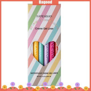 ♪Bagood♪พร้อมส่ง Handaiyan ชุดดินสออายไลเนอร์ เนื้อแมตต์ กันน้ํา ติดทนนาน #Q