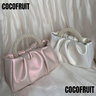 Cocofruit กระเป๋าสตางค์ กระเป๋าใส่โทรศัพท์มือถือ ลายก้อนเมฆ หรูหรา สําหรับผู้หญิง งานราตรี ปาร์ตี้