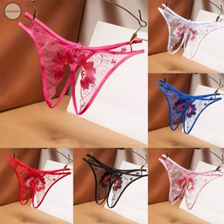 GORGEOUS~Mens Underwear Daily Free Size G-string Nylon Open Crotch Panties Regular