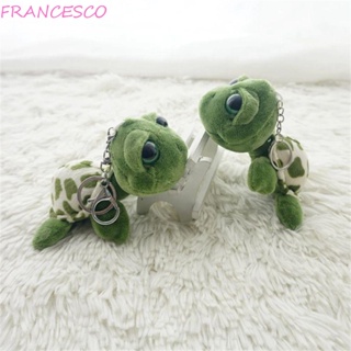 Francesco ตุ๊กตาเต่า พวงกุญแจ ของเล่นเด็ก อุปกรณ์ตกแต่งภายใน มินิ กระเป๋า จี้ พวงกุญแจรถ การ์ตูน ตุ๊กตา พวงกุญแจ