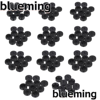 Blueming2 ฝาครอบแปรงพลาสติกคาร์บอน เส้นผ่านศูนย์กลาง 12 มม. 10 ชิ้น