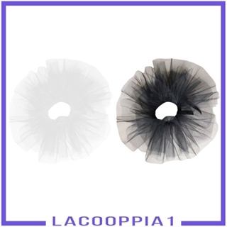 [Lacooppia1] Elizabethan Tulle ปลอกคอ แต่งระบาย สําหรับโรงละคร โอเปร่า คอสเพลย์ ตัวตลกตาข่าย