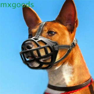 Mxgoods ตะกร้อครอบปาก ระบายอากาศ ป้องกันการกัด สําหรับสัตว์เลี้ยง สุนัข