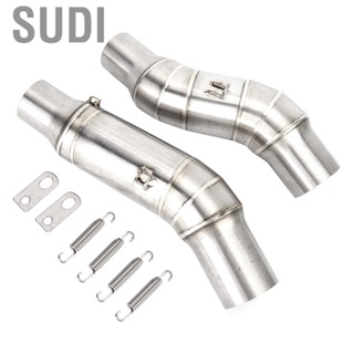 Sudi Motorcycle Mid Link  Exhaust Middle Stainless Steel Fit for Z1000 2010-2016