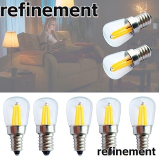 Refinement หลอดไฟ LED E14 E12 3W T22 ขนาดเล็ก สําหรับตู้เย็น