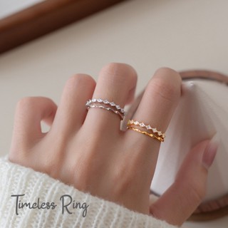 Timeless Ring แหวนเงินแท้ S925