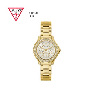 GUESS นาฬิกาข้อมือผู้หญิง รุ่น CROWN JEWEL GW0410L2 สีทอง