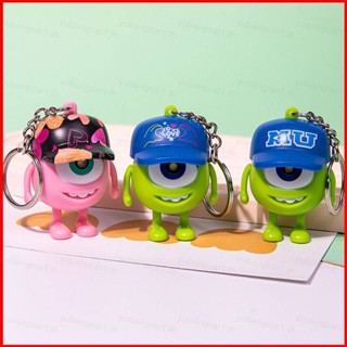 Yb1 พวงกุญแจ จี้การ์ตูนเอเลี่ยน I love you Monsters University สีชมพู BY1