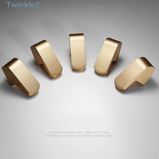 Twinkle ตะขอแขวนผ้าขนหนู ทองเหลือง ทนทาน สําหรับติดผนังห้องน้ํา