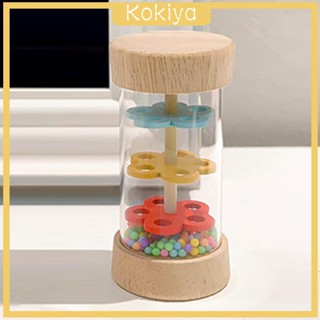 [Kokiya] เครื่องดนตรี หลอดเขย่า กันฝน ลูกปัด สําหรับเด็ก