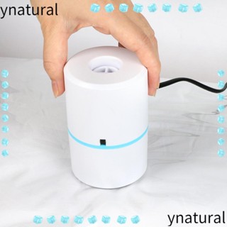 Ynatural เครื่องปั๊มลมไฟฟ้า หมอนผ้าห่ม ขนาดเล็ก ถุงบีบอัด