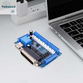 [Yobusad.th] บอร์ดอินเตอร์เฟซเครื่องแกะสลัก MACH3 พร้อมสายเคเบิล USB สําหรับสเต็ปมอเตอร์ไดรเวอร์