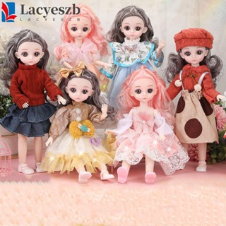 Lacyeszb ตุ๊กตา bjd 3D 30 ซม. 30 ซม. ข้อต่อถอดได้ หลากสี 1/6 bjd