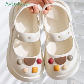 Twinkle1 รองเท้าแตะ Crocs ลําลอง กันลื่น กันน้ํา เหมาะกับเดินชายหาด สําหรับพยาบาล