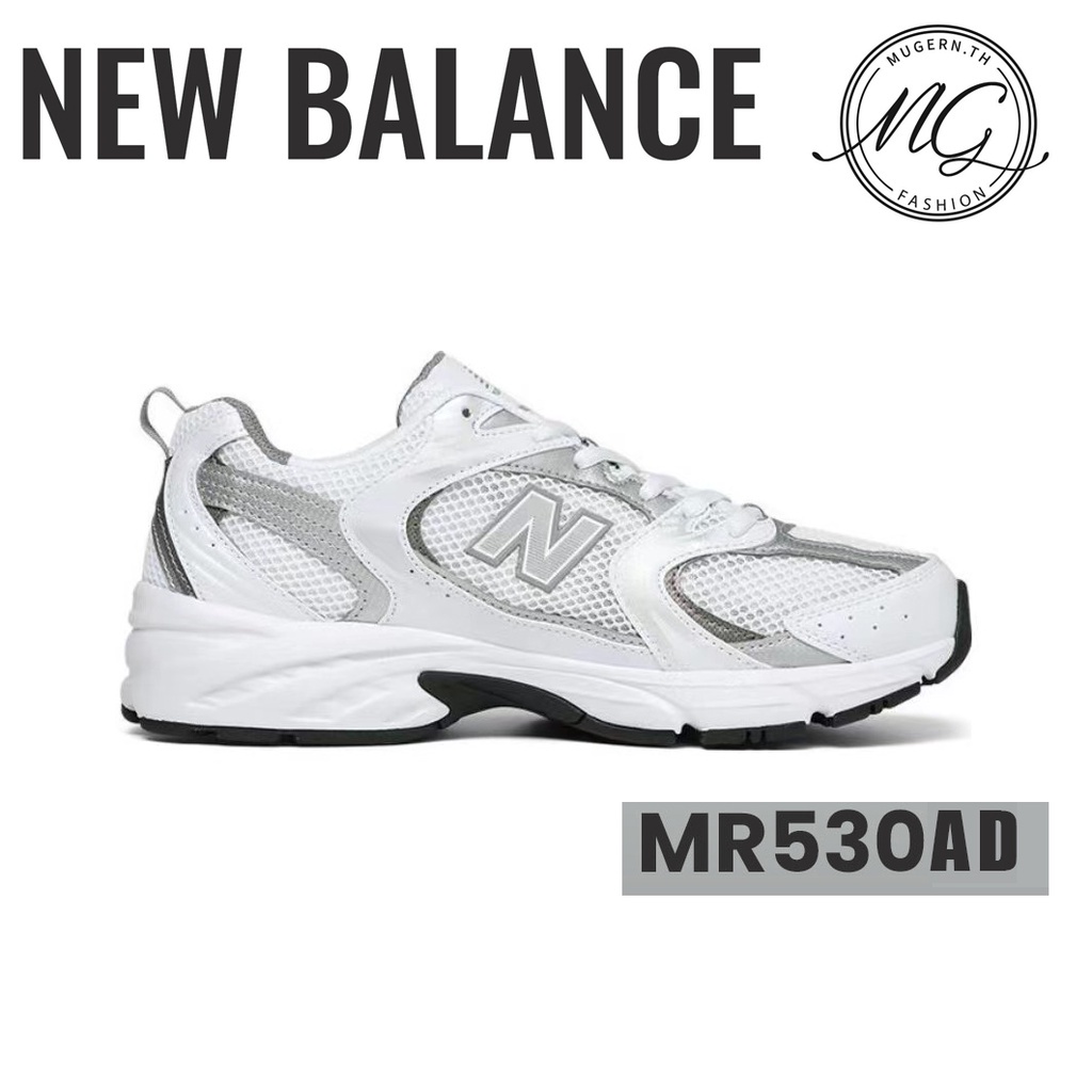 -100%แท้-NEW BALANCE 530 MR530AD-MR530KOB-MR530ENG -MR530UNI-MR530SC  NB530 สีขาว - เขียว