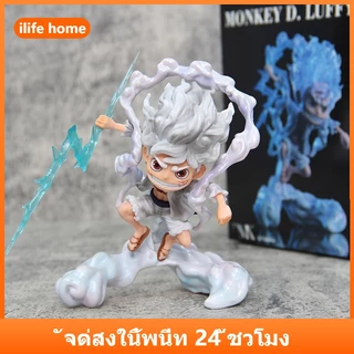 💥 จัดส่งจากประเทศไทย 💥โมเดลฟิกเกอร์ อนิเมะวันพีช 5 ลูฟี่ Sun God Nika เวอร์ชั่น Q 16 ซม. ของเล่น ของสะสม สําหรับเด็ก